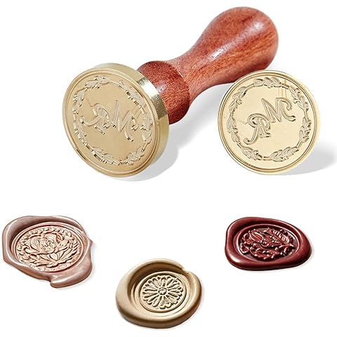 Personalized Wax Seal Stamp - Custom Wax Seal Stamp for Your Logo Design Ideal for ...