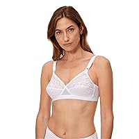 Playtex Reggiseno Senza Ferretto Criss Cross 0165 Donna x1, Bianco
