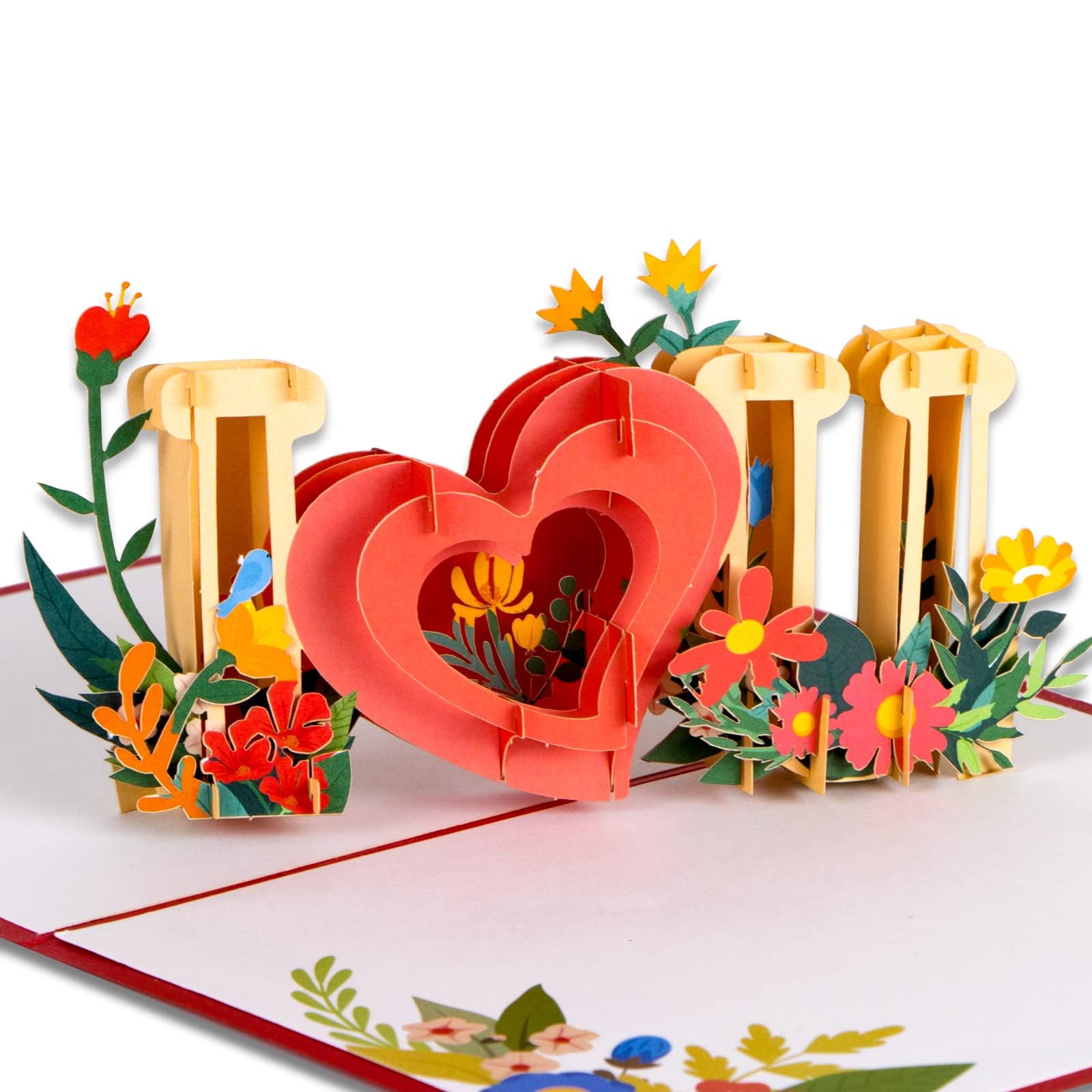 Sponsored Ad – 3D Valentine's Day Pop-Up Card, I Love You' Greeting Card for Valentine's Day,3D Paper Art Greeting Card,Beautiful Wishes for Wife & Girlfriend, Husband (Wedding,Valentine's Day,Anniversary)