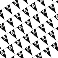 Vista 10 de MARFOREVER Bandera de Cuadros en Blanco y Negro de 100 pies, 48 Piezas Banderas de Carreras Banderín de Coche de Carreras Bandera de Camión Monstruo