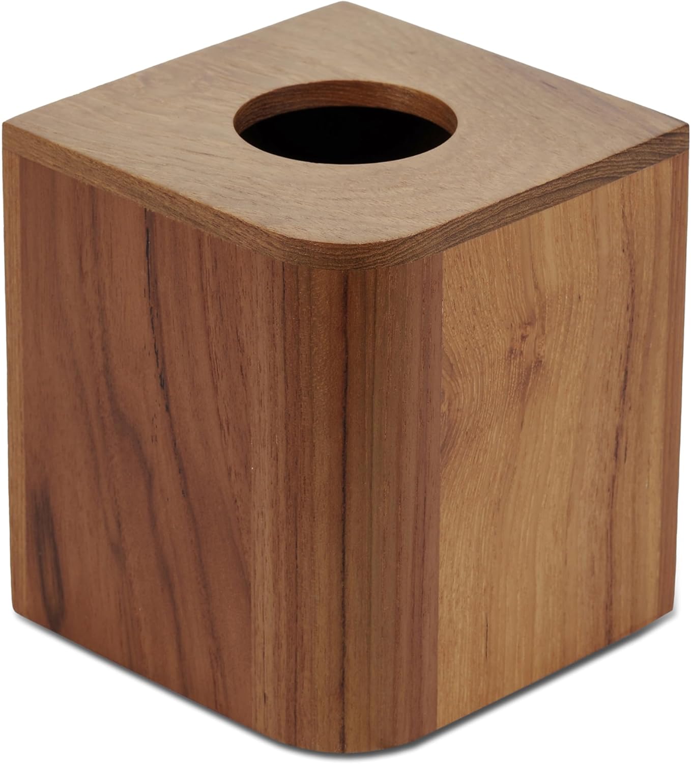 Whitecap 63201 Eka Collection Teak Tissue Box