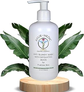 Ayur-Medic Anti-Bacterial Wash con perlas exf...