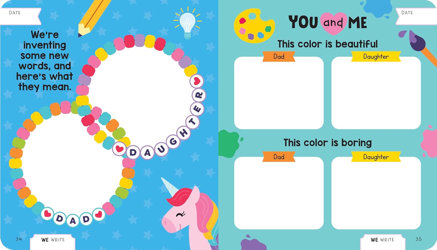 My First Dad and Daughter Journal: An Activity Book for Girls and Dads Together