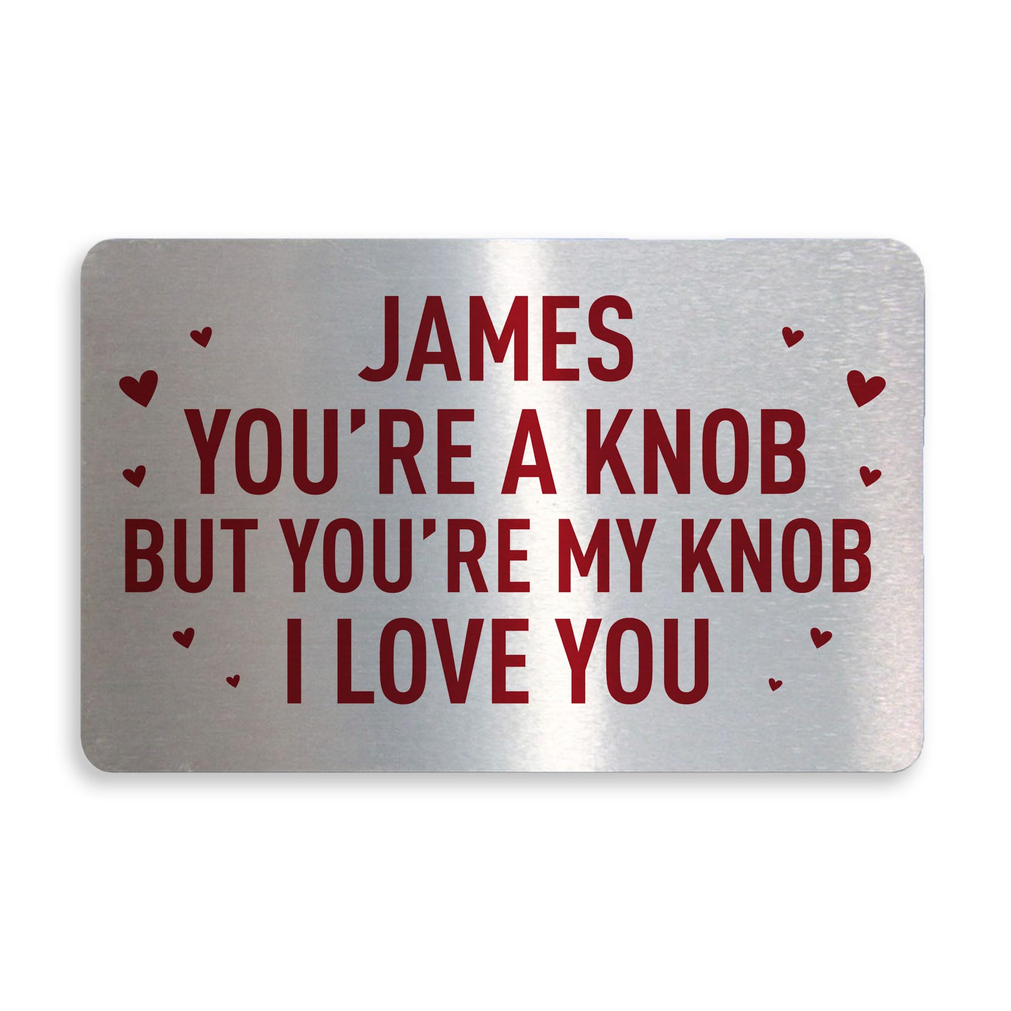 RED OCEAN Funny Rude Gift For Boyfriend Husband Personalised Insert Birthday Xmas Anniversary