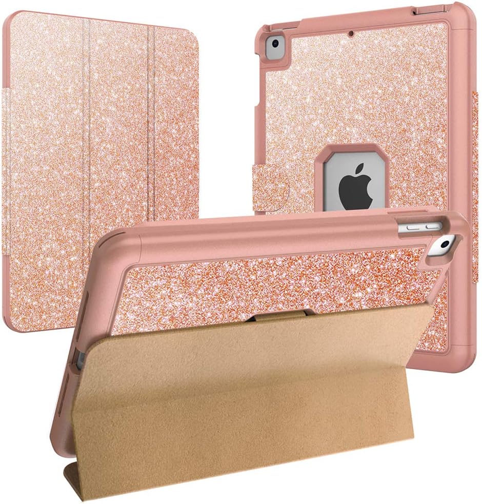 iPad Pro 12.9 inch Case 6th 2022 2021 5th Generation iPad Pro 12.9 Inch 2020 4th Gen with Screen Protector Pencil Holder Kids Shockproof Rugged Silicone Cover 360 Stand Hand Strap Green1