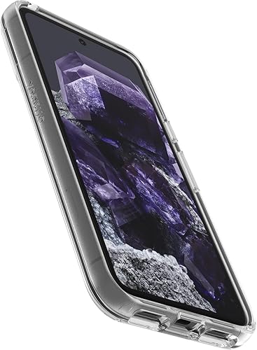 Miniatura 3 de OtterBox Funda transparente para Google Pixel 8 Symmetry Series transparente, ultra elegante, compatible con carga inalámbrica, bordes elevados que