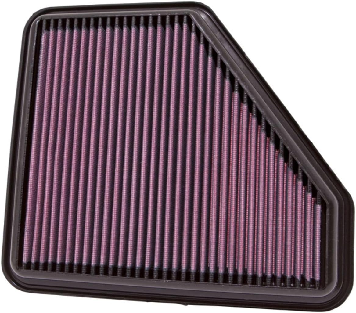 K&N Engine Air Filter: Reusable, Clean Every 75,000 Miles, Washable, Premium, Replacement Car Air Filter: Compatible with 2007-2017 TOYOTA (Auris, Corolla, Avensis, Verso), 33-2953
