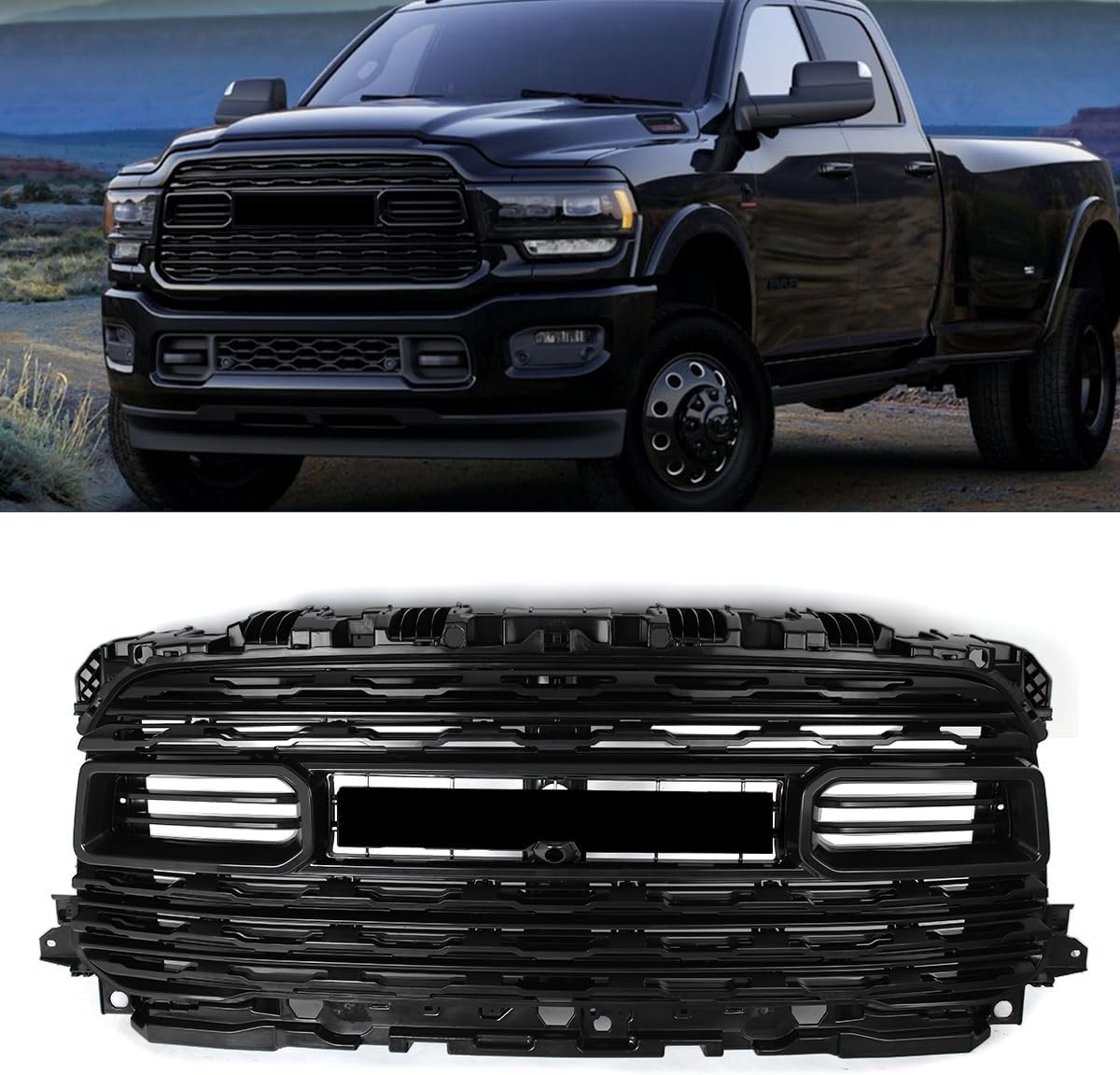Primary Colour Front Grill Fits for 2020-2024 RAM 2500 3500 4500