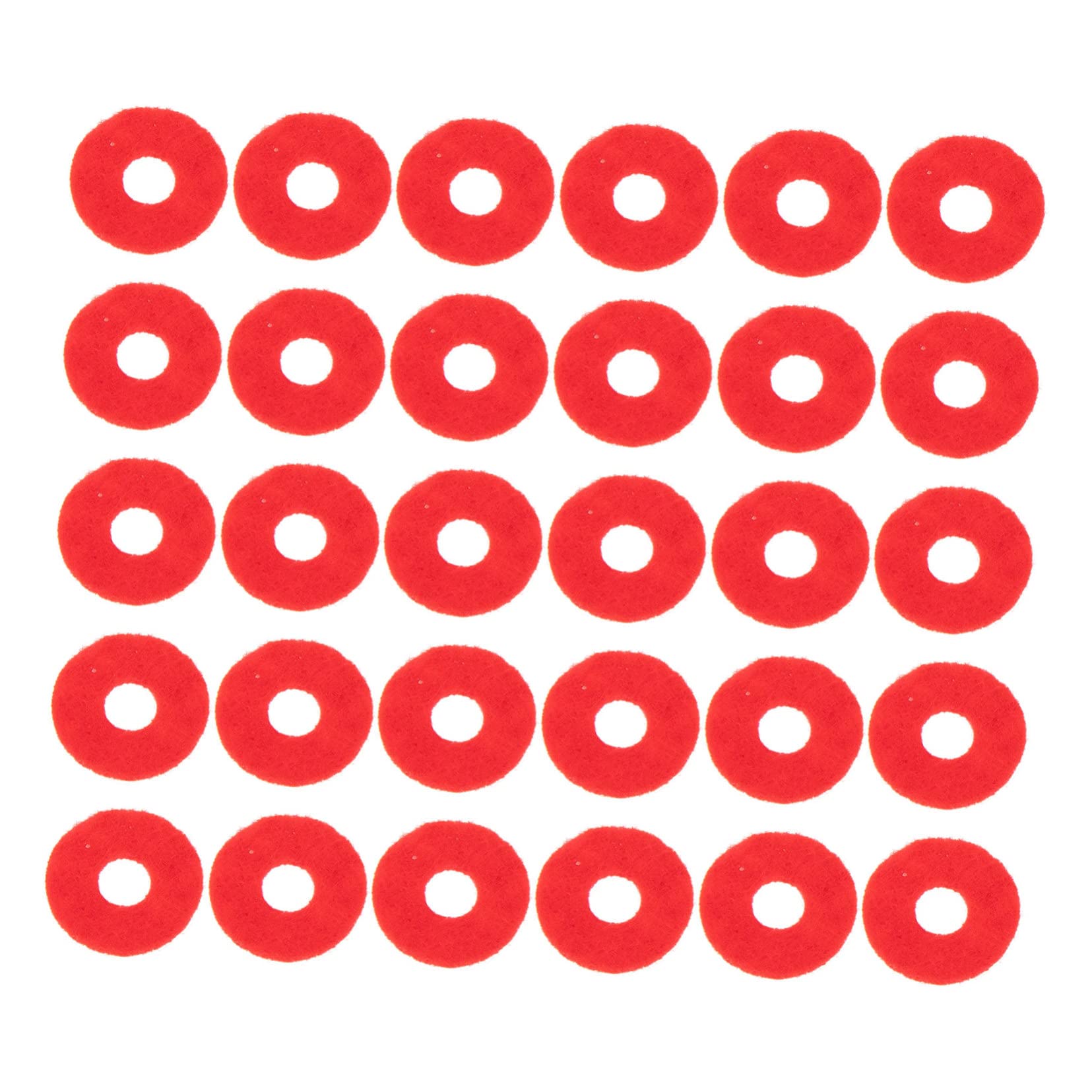 Holibanna 90Pcs Piano Felt Pads Washers for Keyboard Balance Durable Piano Regulating Tools Keys Prevents Contact