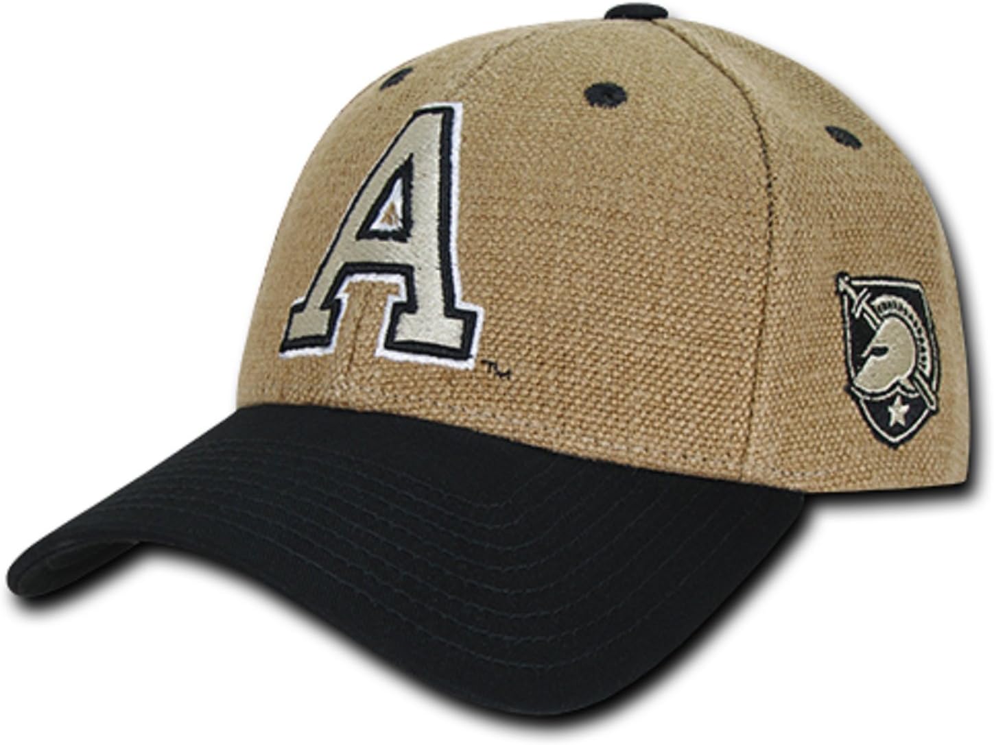 United States Military Academy USMA Army Black Nights Structured Jute Baseball Ball Cap Hat