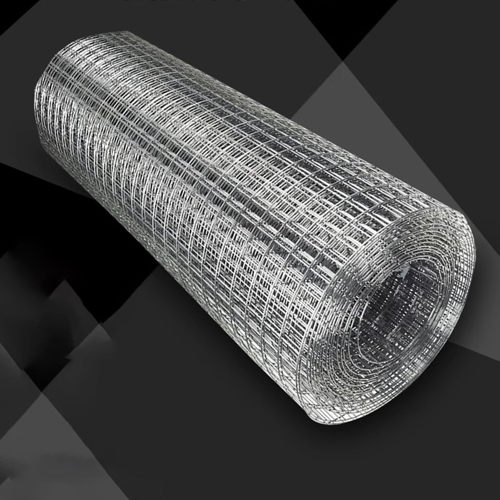 Malla de Alambre, Malla Electrosoldada, Tela Metálica De Acero Inoxidable, Malla Cuadrada Alambre para Pollos Valla Paneles Barrera para Jardinería Pajarera,Malla ganadera(1mx3m(39inx9.8ft))