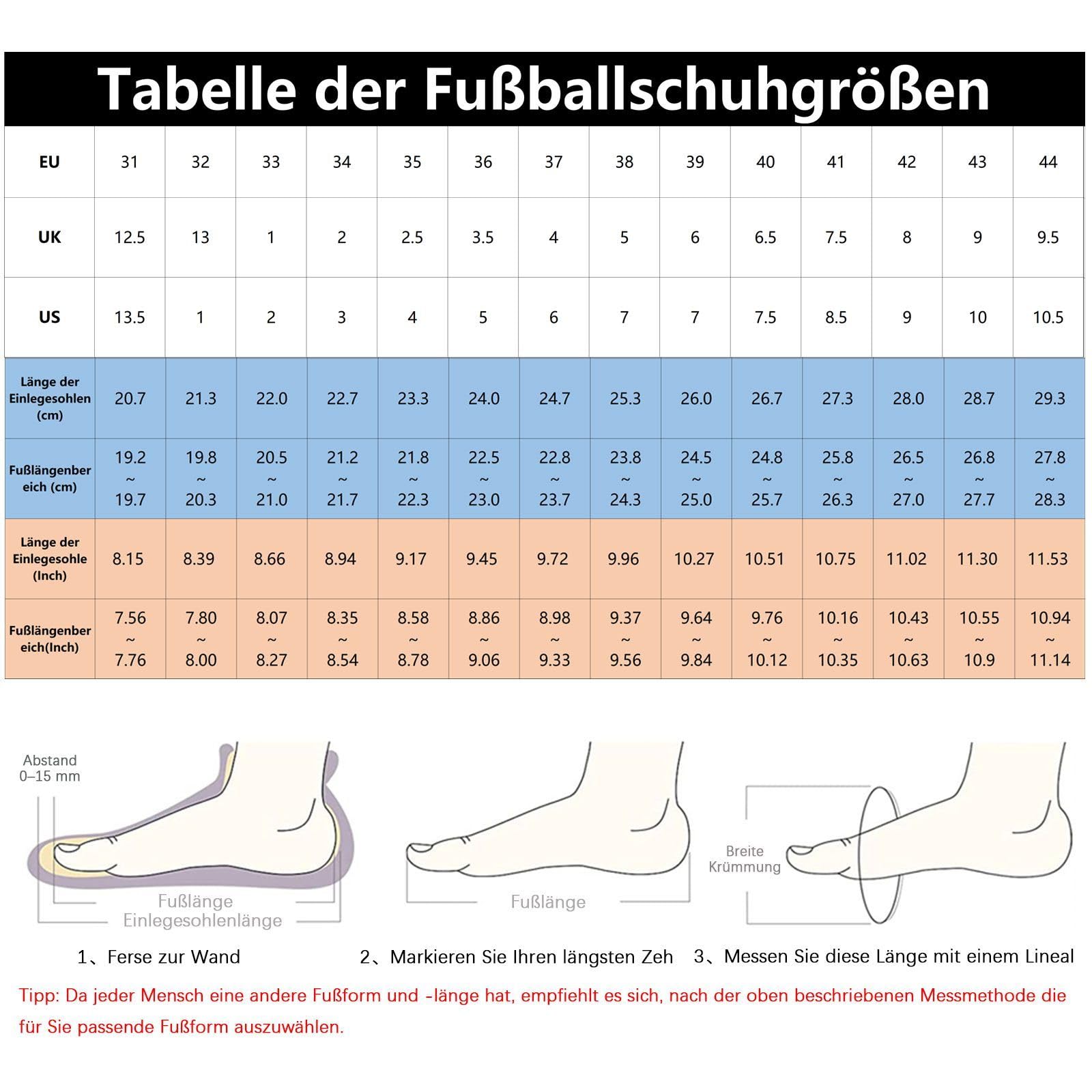 Kinder Fußballschuhe Jungen FG/AG Outdoor Herren TF Spike Fussballschuhe Turf High-top Football Trainingsschuhe Für den Sportplatz