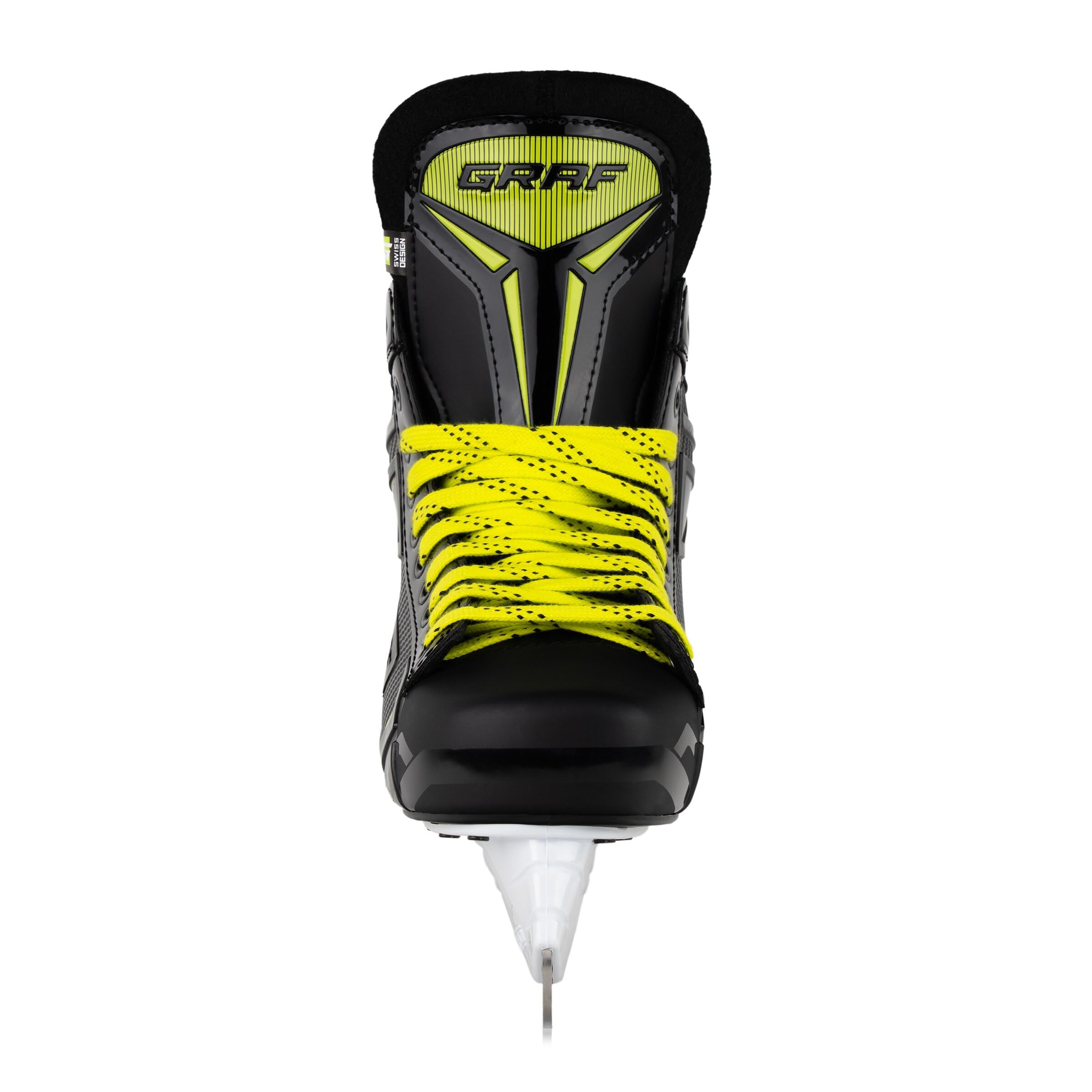 Graf Schlittschuhe G105X Schwarz Gelb Eishockey