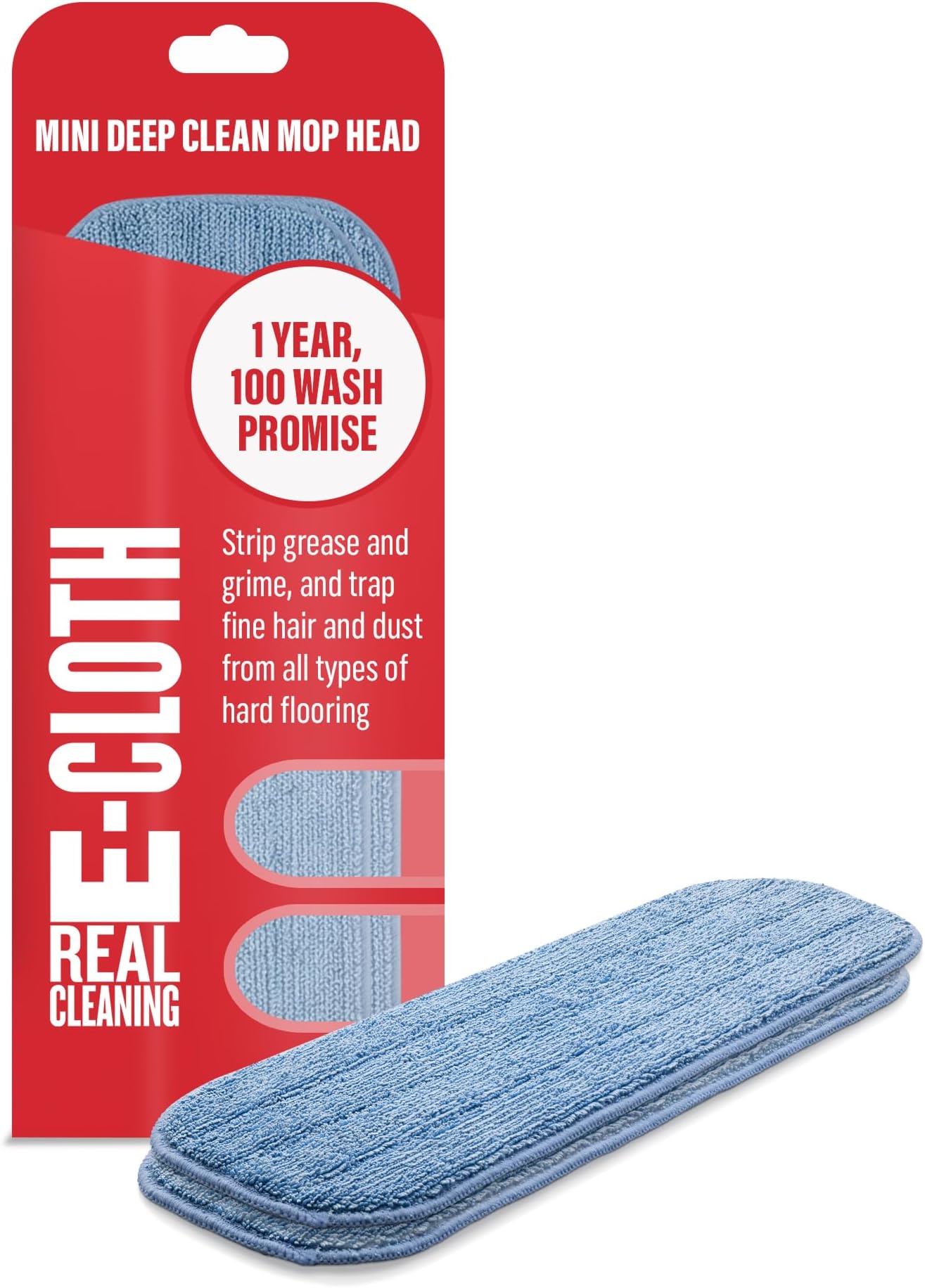 Deep Clean Mini Mop Head Replacement, Mop Pads - 2 Count
