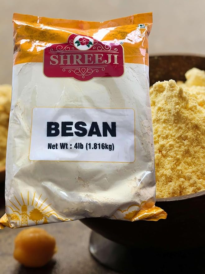 Harina de Garbanzo Besan 1.81 Kg (4 lb) miniatura 3