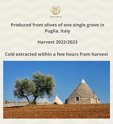 Miniatura 9 de Aceite de oliva con chile caliente Extra Virgen y Albahaca Infundido Aceite de Oliva Virgen Extra - COSTABILE