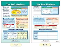 Vista 7 de NewPath Learning Integers, Rational & Real Numbers Bulletin Board Charts, Set/6 - Laminated, Double-Sided, Full-Color, 12" x 18" (93-6502)
