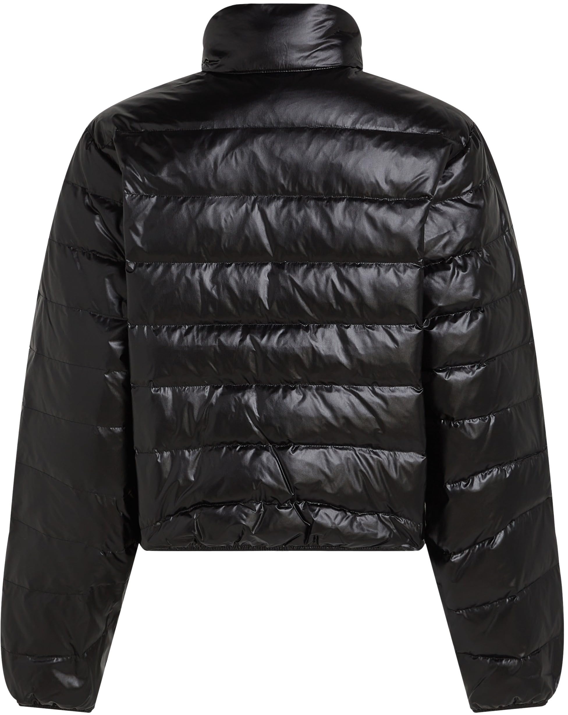 Calvin Klein Jeans Damska kurtka puchowa UL DOWN SHINE PUFFER J20J224698, czarna (Ck Black), XS, Czarny (Ck Black), XS