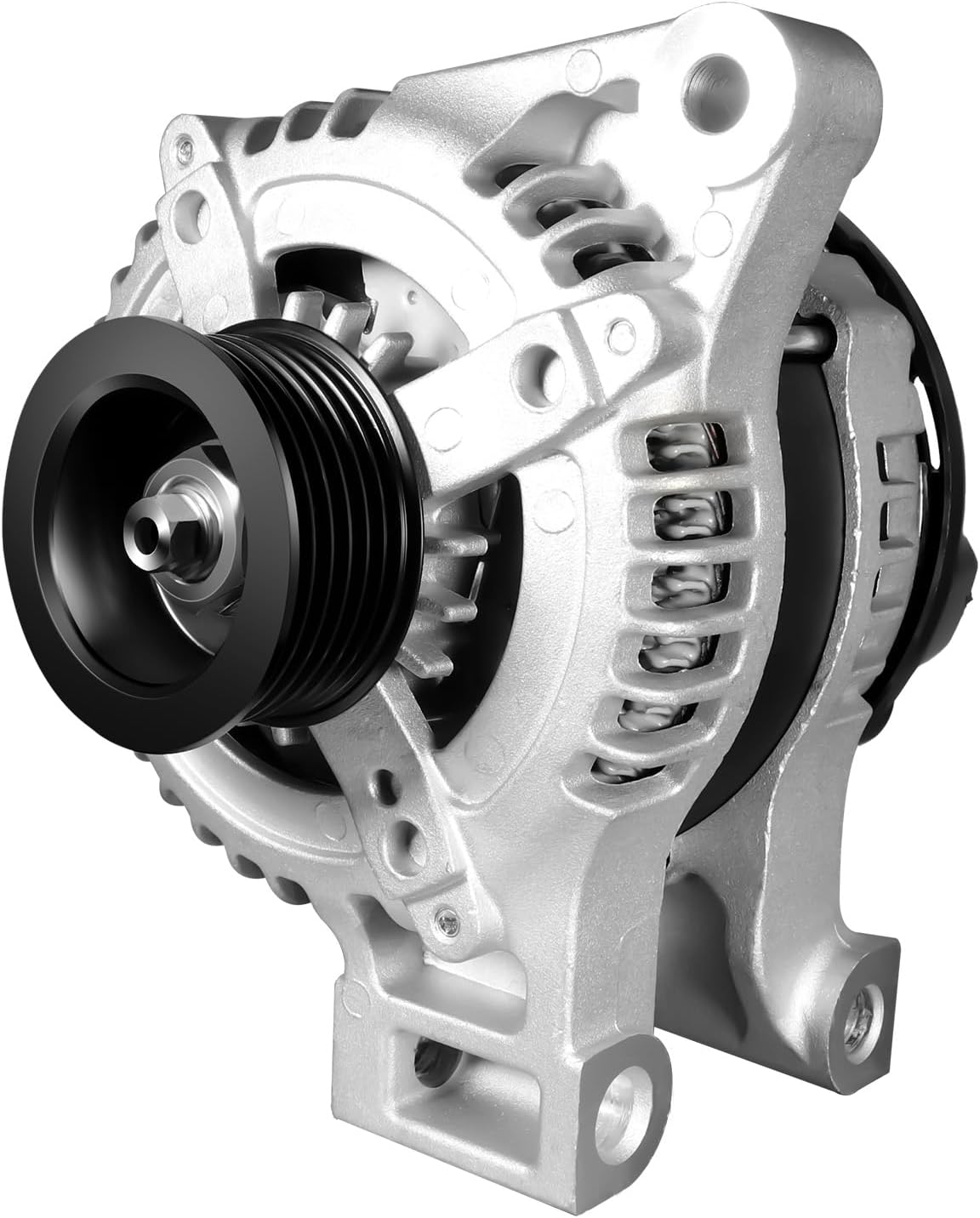 155A New Alternator 3.6L Compatible with Chevy 2008-2017 Equinox, 08-12 Malibu, 13-17 GMC Terrain, 08-09 Pontiac Torrent Saturn Aura, 07-09 Suzuki XL-7, 08-10 Vue 1042102890 11250N