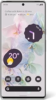 Google Pixel 6 Pro – Unlocked Android 5G smartphone with 50-megapixel camera and wide-angle lens 128 GB – Cloudy White