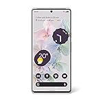 Google Pixel 6 Pro - Unlocked Android 5G smartphone with 50-megapixel camera and wide-angle lens 128 GB - Cloudy White