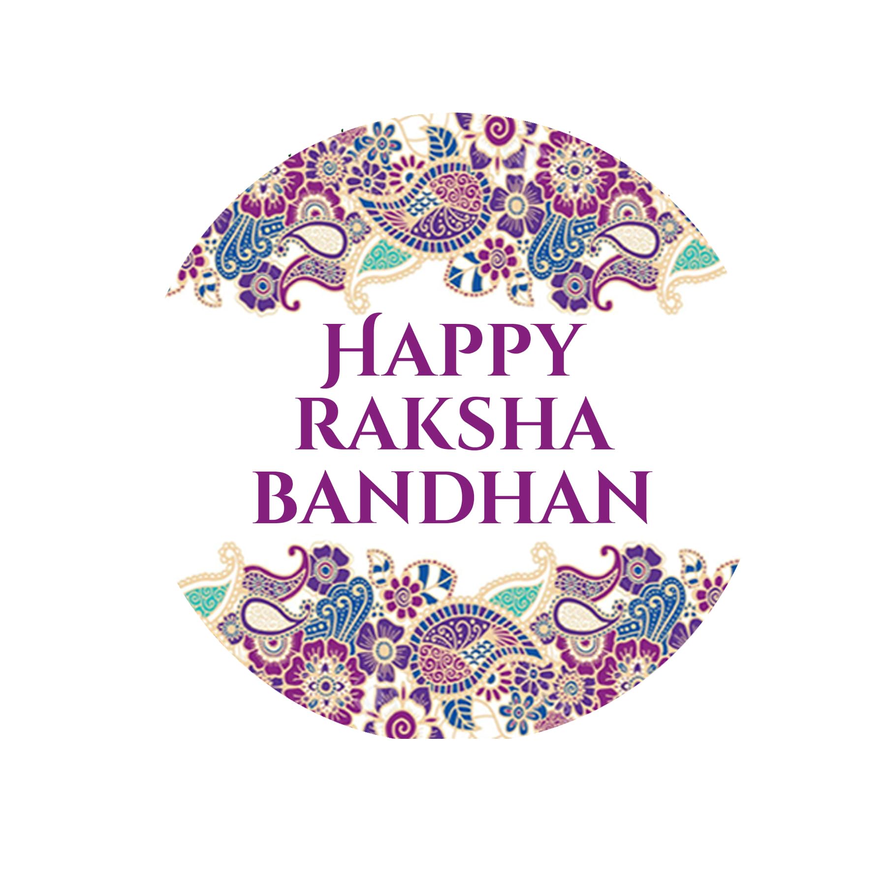 Treasured Forever Limited Design 1 Raksha Bandhan Celebration Favour Gift X 35 Stickers (37Mm) – Festival Rakhi Labels