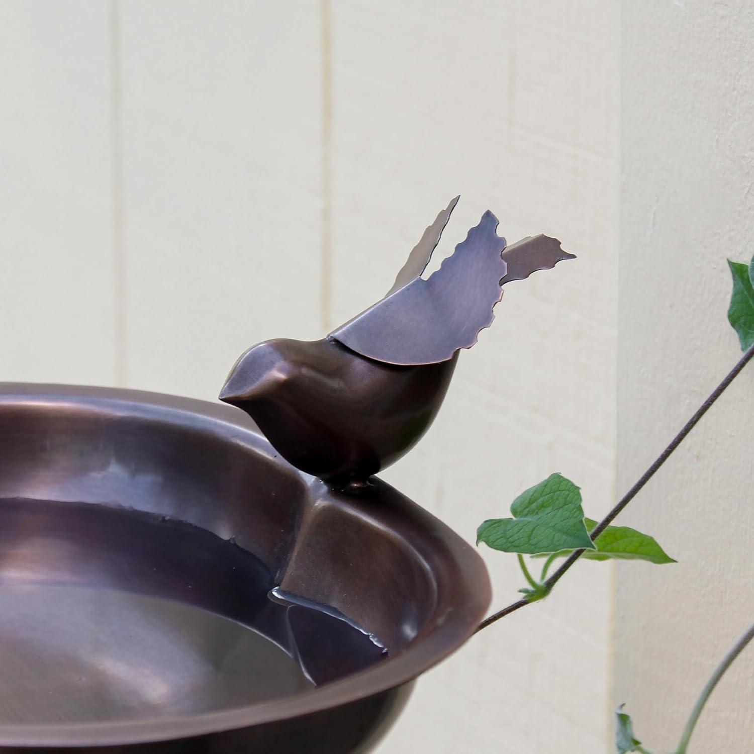 Heart Shaped Birdbath- Wall Mount Bracket