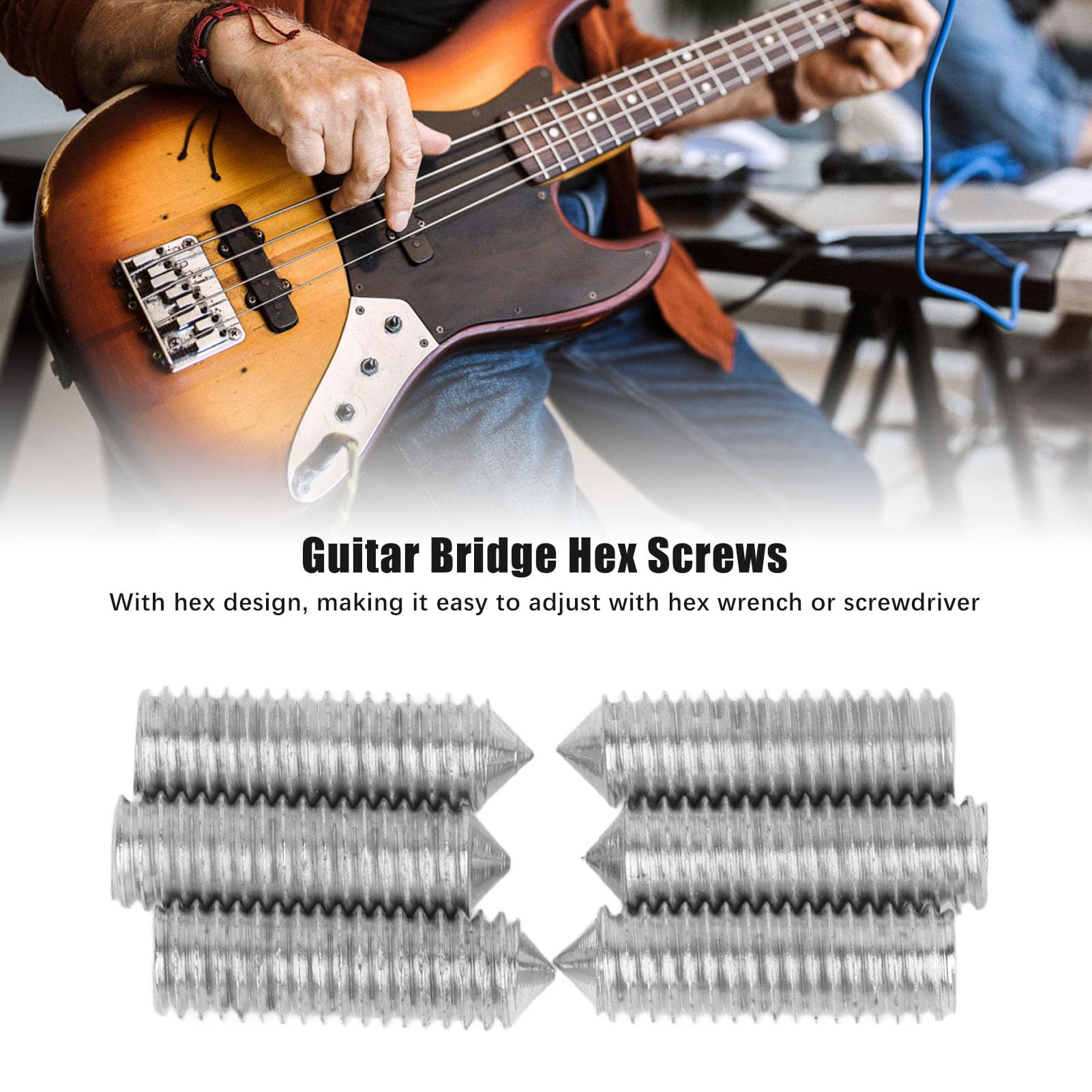 SALUTUYA Vis De Réglage Fin De Pont Trémolo SALUTUYA Vis De