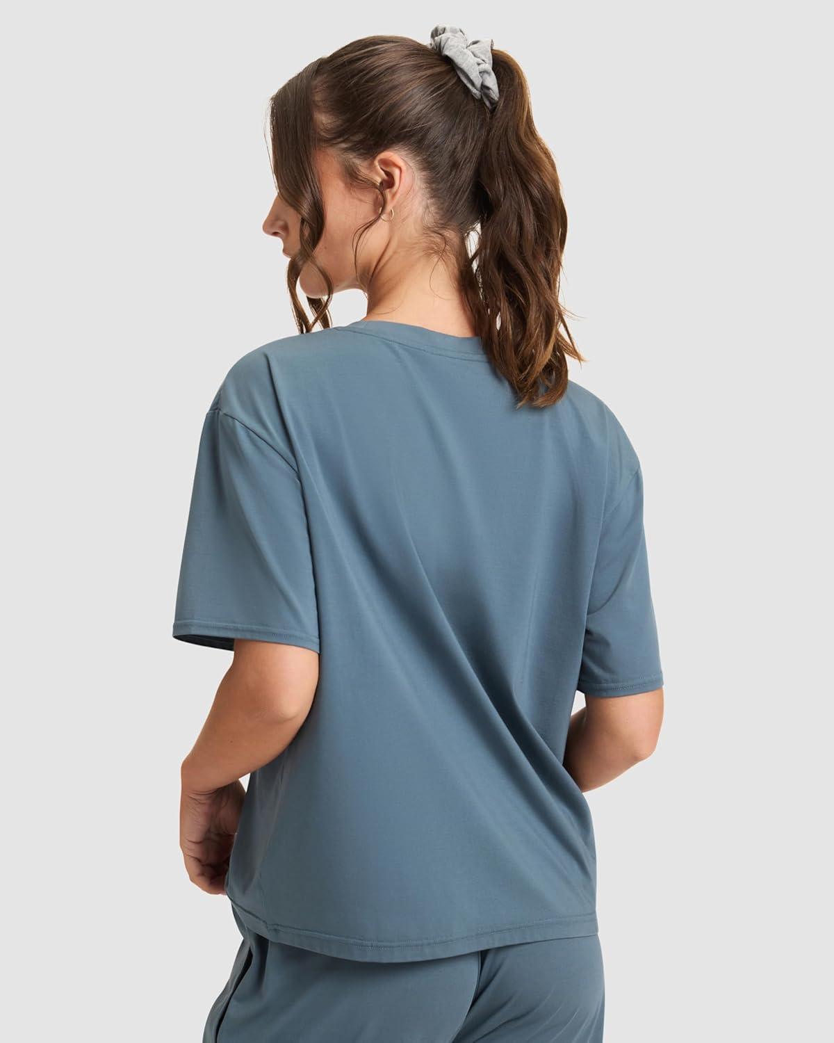 Cozy Earth Women’s First Layer Pajama Short Sleeve Tee - Women's T-Shirt for Sleep and Loungewear