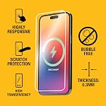 DEWALT Heavy Duty 9H+ Glass for iPhone 15 Pro Max Screen Protector, Military Grade Shatterproof & Durable, Screen Protector 15 Pro Max Tempered Glass, Anti-Fingerprint & Smudge Protection, 2 Pack