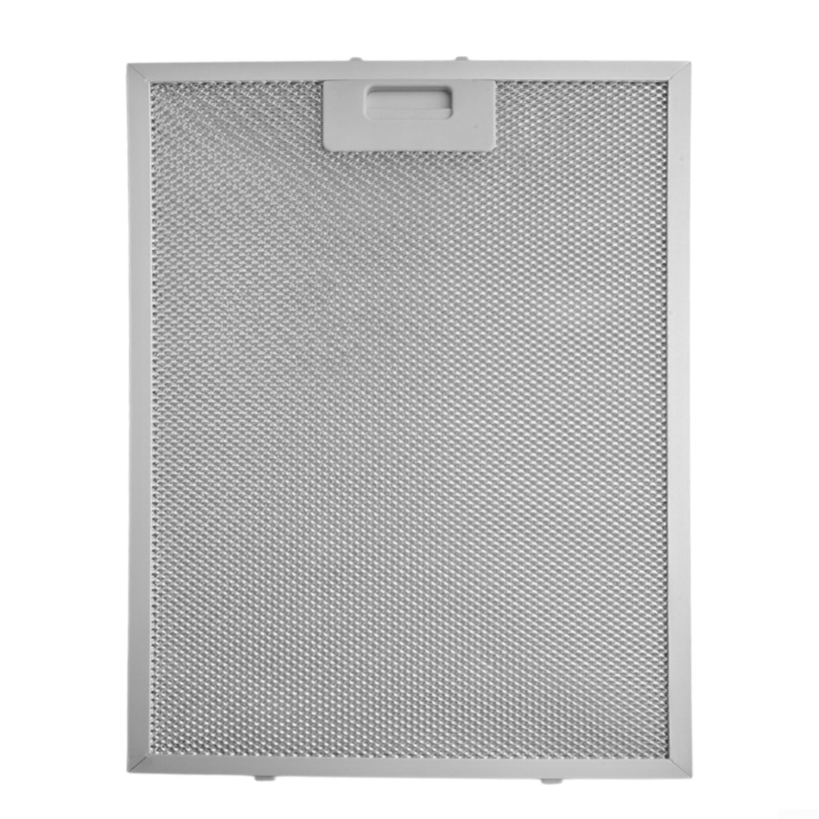Cooker hood filter, 5-Layer Aluminized Metal Mesh Cooker Hood Grease Filter Silver 400x275x9mm