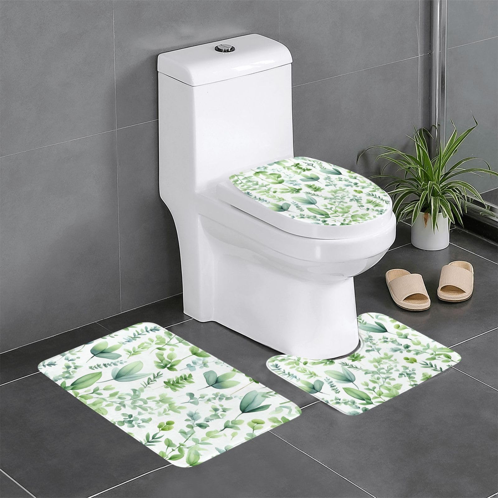 Tapis de salle de bain antidérapant pour sécuriser le sol des WC et de la coiffeuse