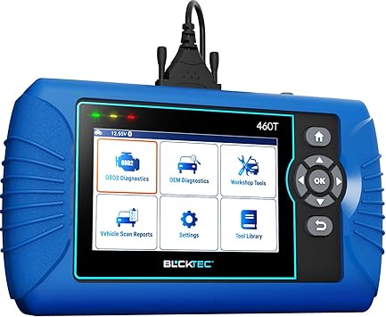 BLCKTEC 460T OBD2 Scanner Car Code Reader Engine ABS SRS