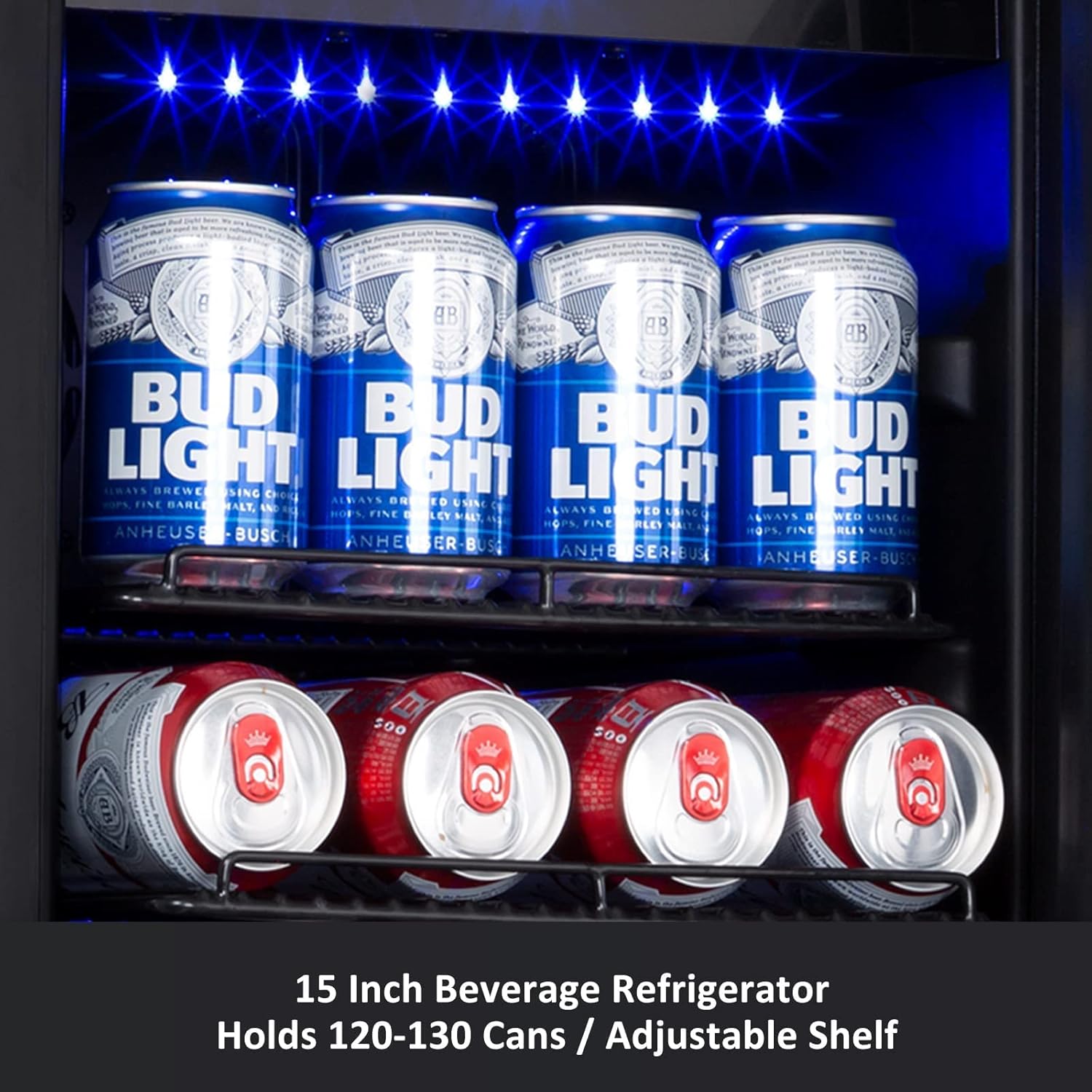 Velieta 24 Inch Dual Zone French Door Wine and Beverage refrigerator and 15'' Beverage Refrigerator and Beer Fridge : Appliances