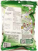 Vista 2 de Tao Kae Noi Hi Crispy Seaweed Sabor Original, 1.41 oz x 6 paquetes