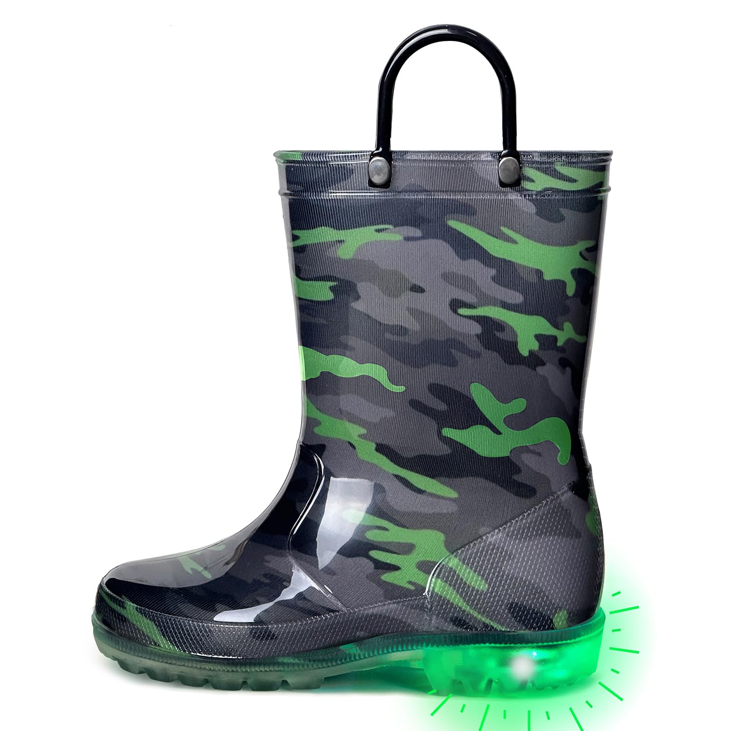 Outee Light-Up Rain Boots