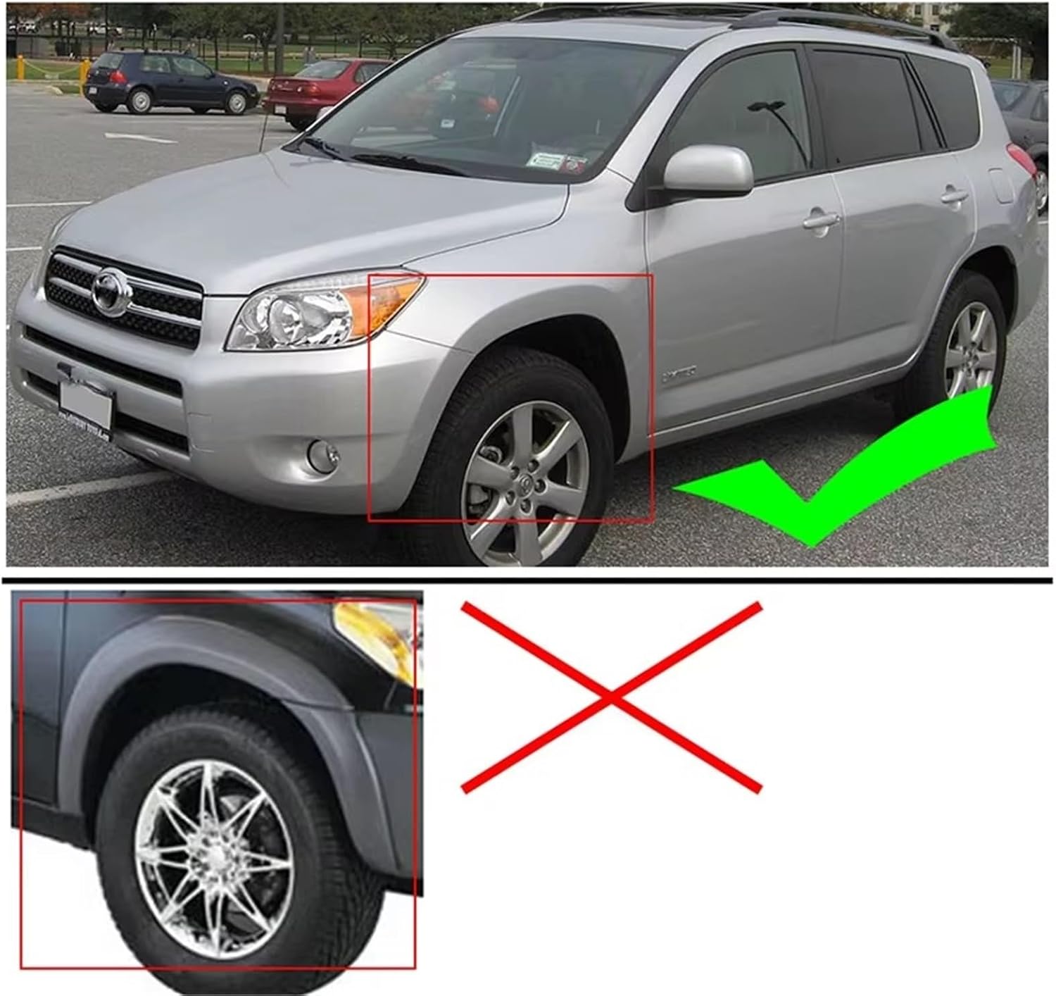 mudflaps Mud Flaps Mudflaps Splash Guards Flap Mudguards Fender for Toyota for RAV4 2006-2012