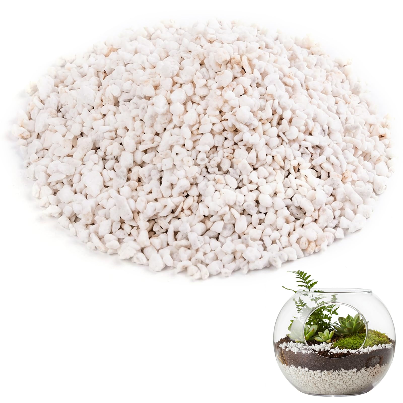 Perlite pour Le Jardinage, 25 L de Gros granulés de 3 à 6 mm pour Les Plantes, amendement Organique du Sol, aération et Drainage améliorés dans Le terreau