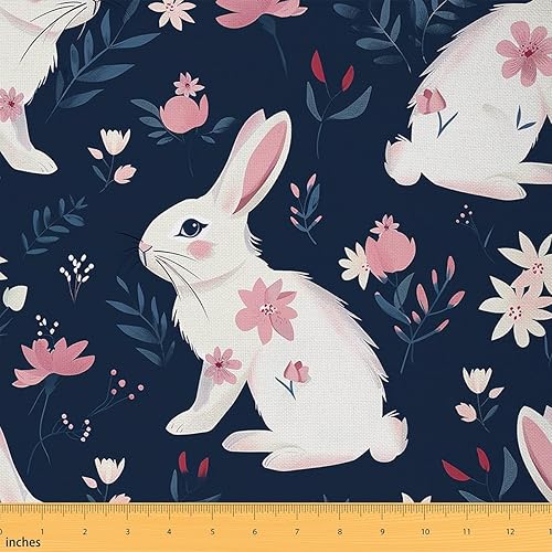 Miniatura 12 de The Yard - Tela de flores retro para decoración de habitaciones y tapicería de bricolaje de 1 yarda, 36 pulgadas de largo x 59 pulgadas de ancho