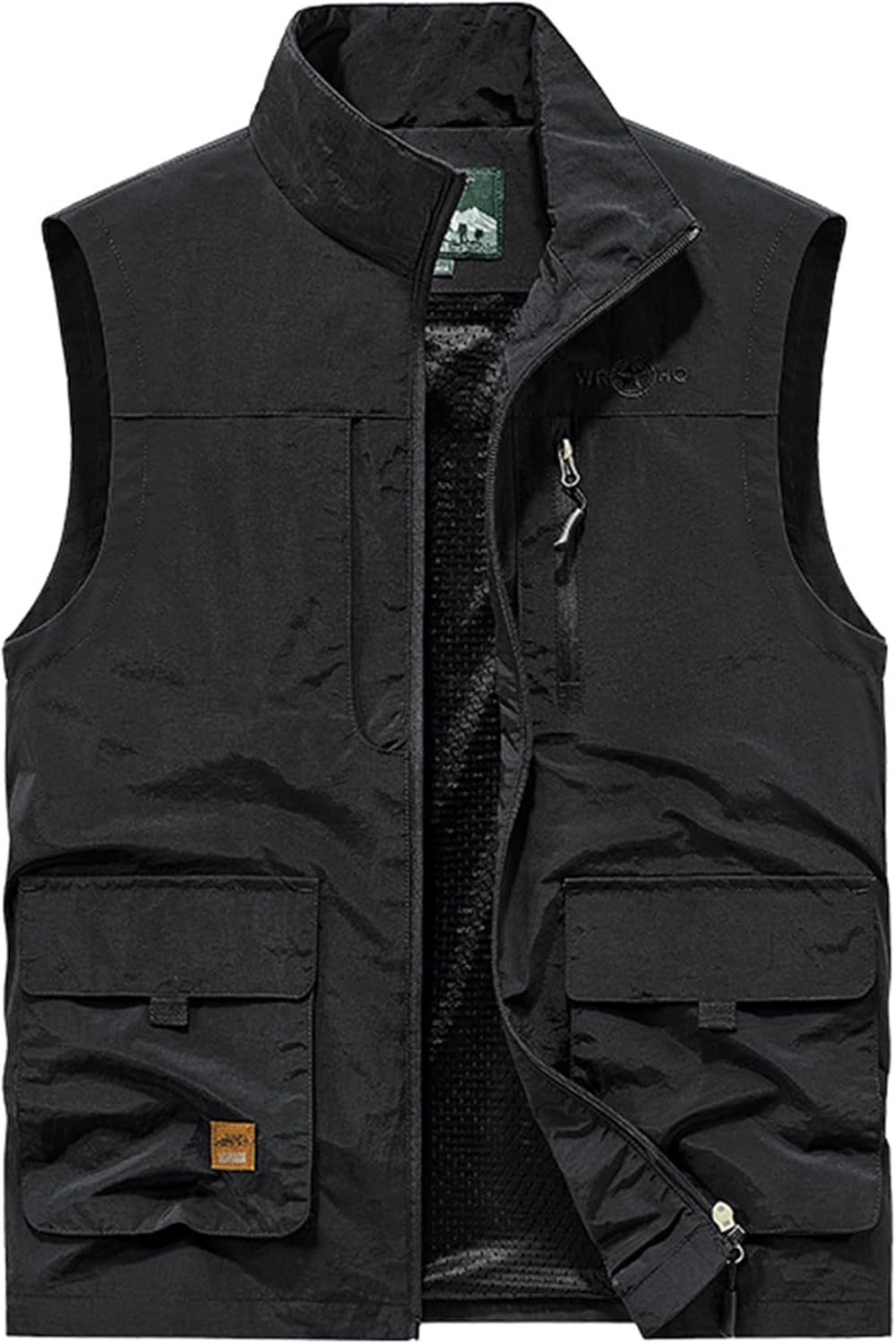 Gihuo Men's Lightweight Quick Dry Outdoor Multi Pockets Fishing Vest