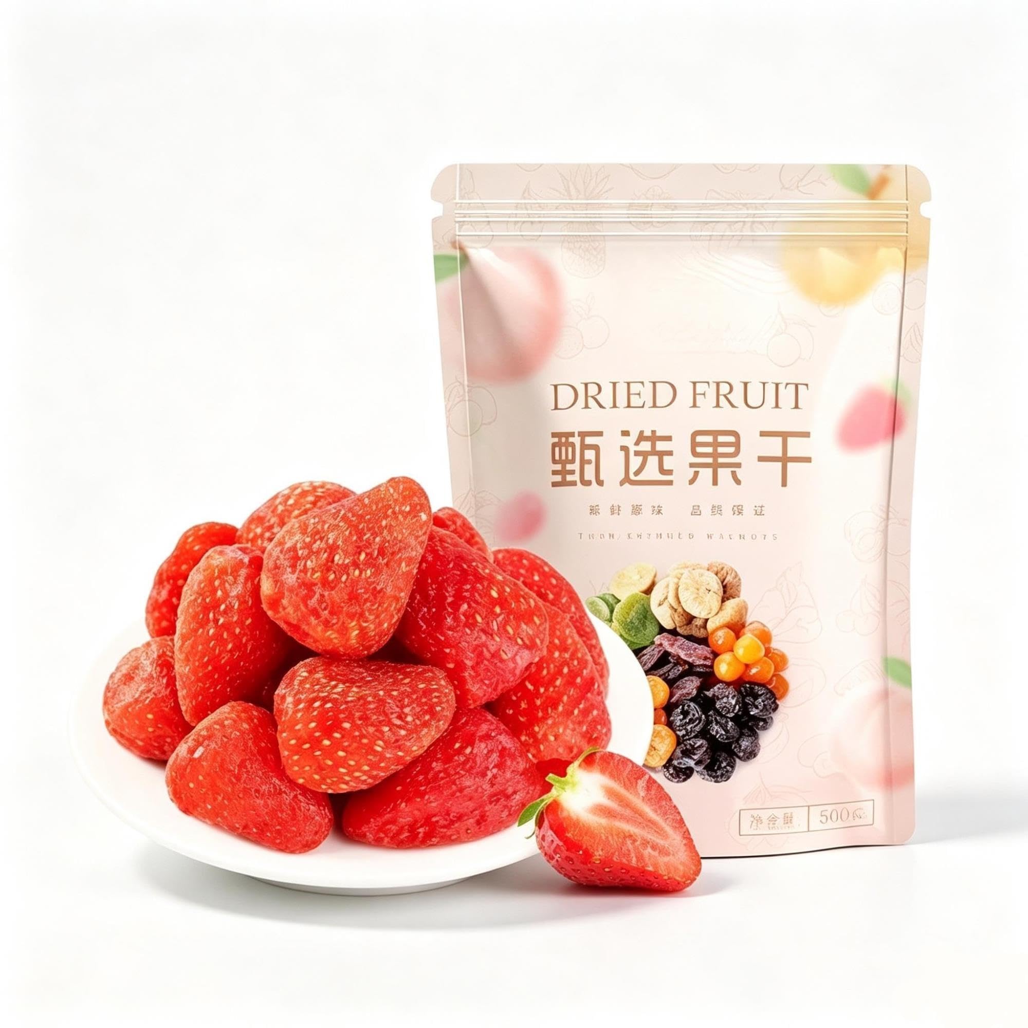 Fresas Secas Bolsa 500g