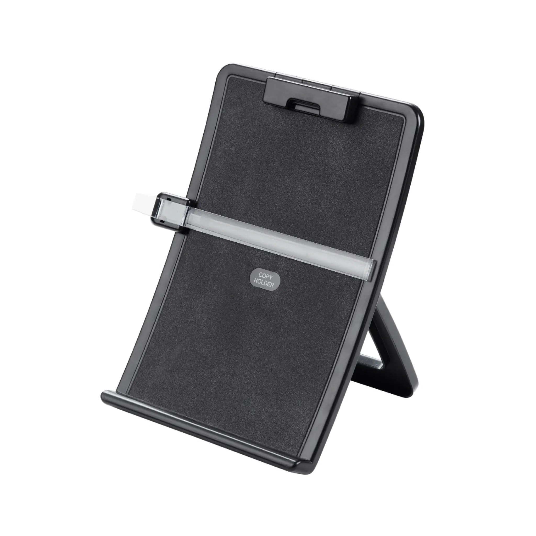 Leggio Desktop Easel Copyholder Q-Connect A4 grigio chiaro