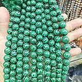 KIZAMI 32-90pcs 4-12 mm Cuentas de Piedra Redonda, Cuentas Sueltas de Piedras Preciosas Naturales para Pulsera de Bricolaje, Acabado Liso Pulido, Variedad Multicolor