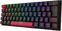 Teclado Magnético Gamer Machenike K500 M61 Metálico RGB 8000hz, Preto, ABNT2 C/fio