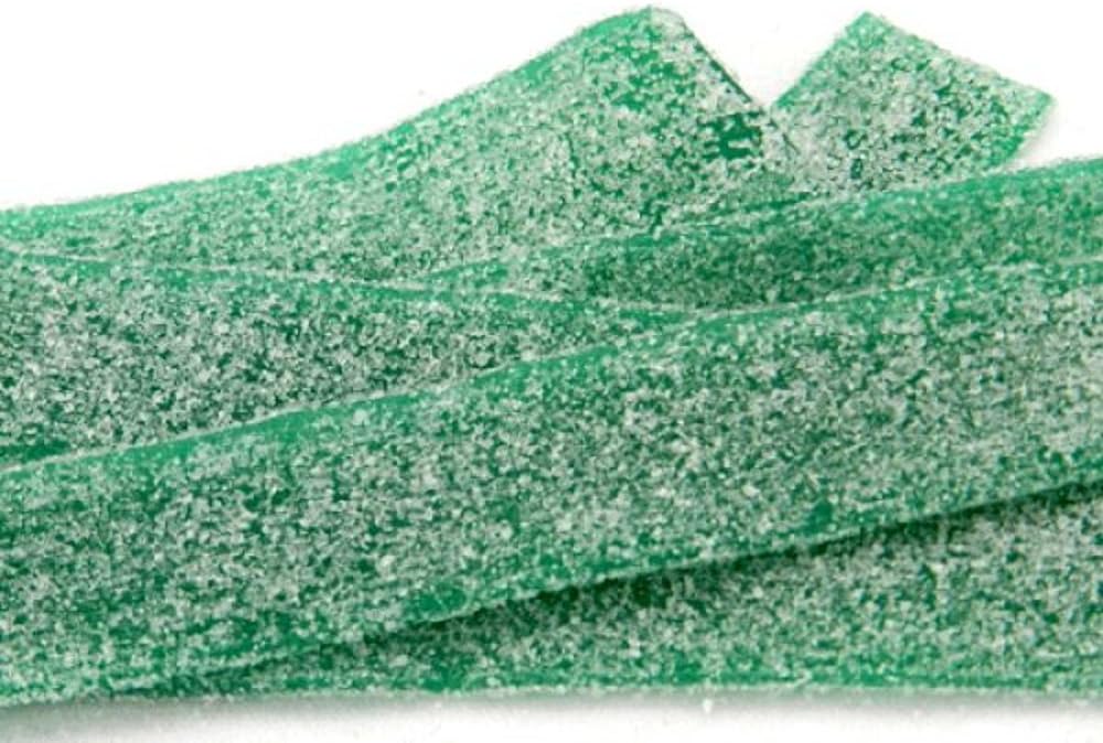 Sour Power Green Apple Sour Belts 1 Pound (16 OZ)