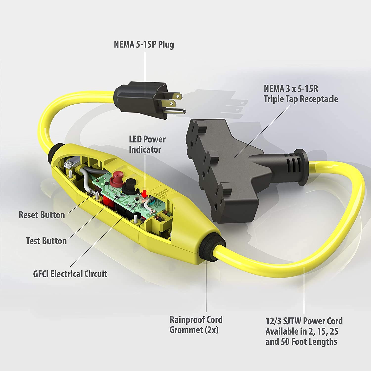 Amazon.com: Tower Manufacturing 30438302-01 Auto-Reset 15 AMP