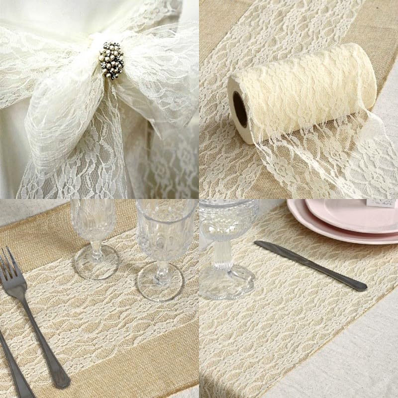 TüLl Meterware Tüllrolle for Hochzeitsfeierdekoration Tischläufer DIY Basteltischdecke Weihnachtsdekorationen(Gray,30 cm 25 Yards)