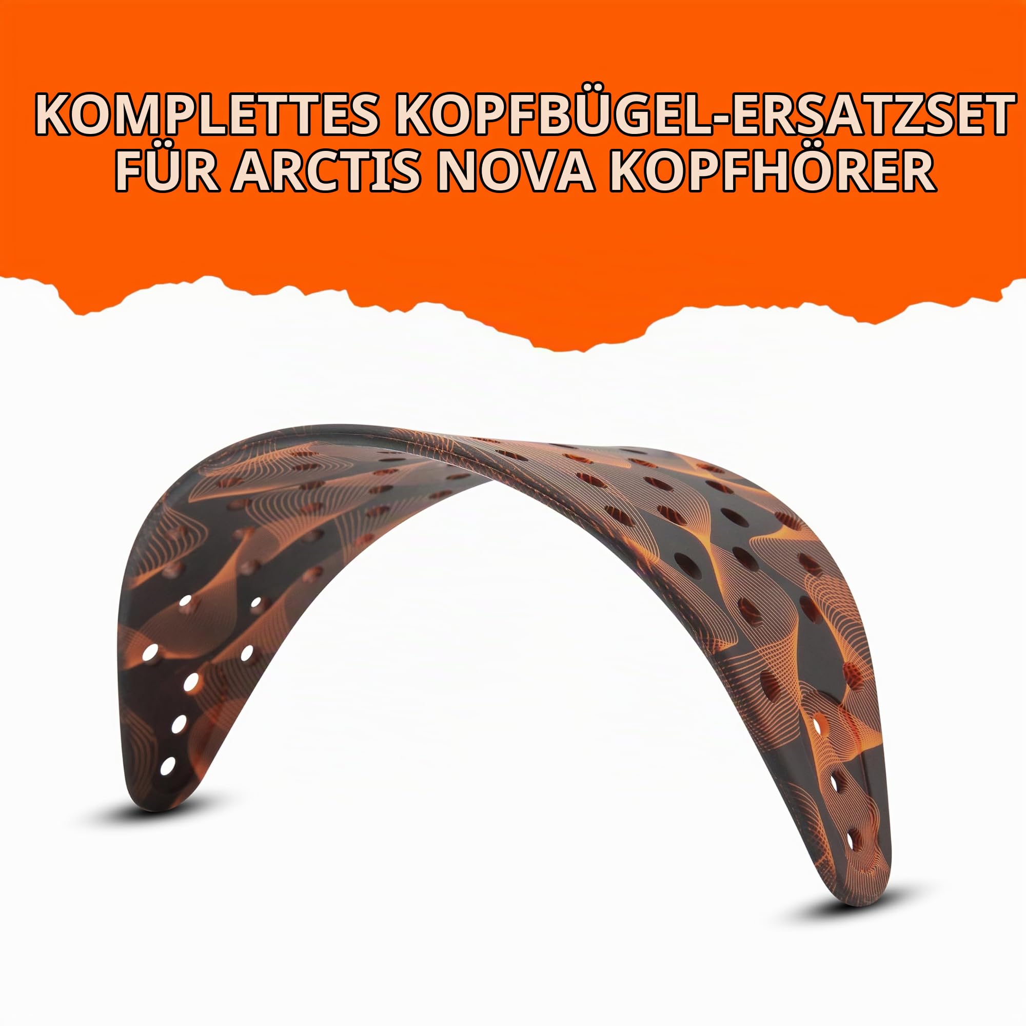 WC Mod Kit V2 Nova Pro Wireless, Pro Omni & Elite – Ohrpolster & Kopfband | Von Wicked Cushions | Inkl. Seitenplatten. Für Arctis Nova Pro Wireless, Elite & Pro Omni | Kinetic Wave