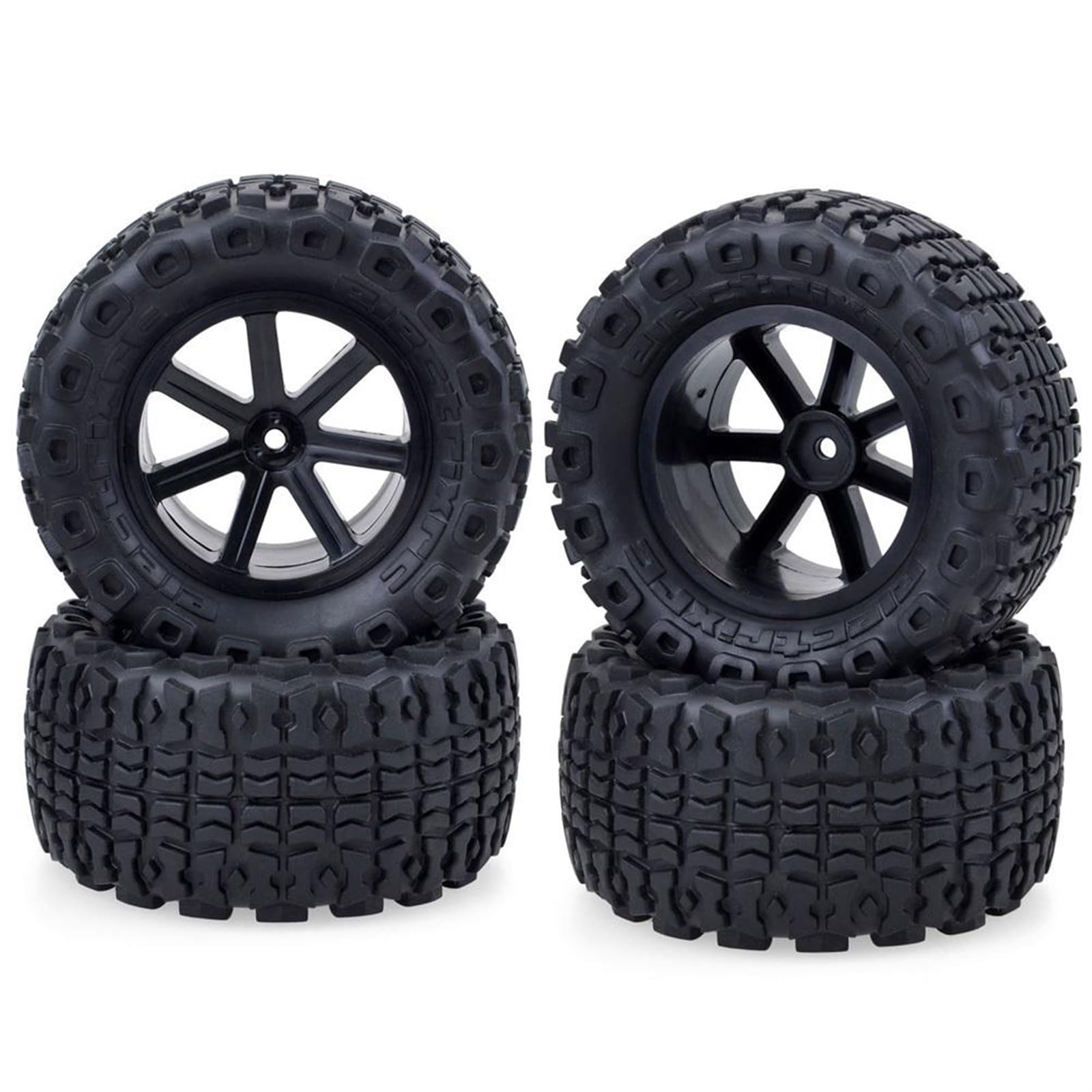 4 szt. Desert Truck koła opony 110MM 112MM RC opony felgi koła opony 12mm piasta Hex dla RC 1/10 samochód terenowy (Size : 10056)