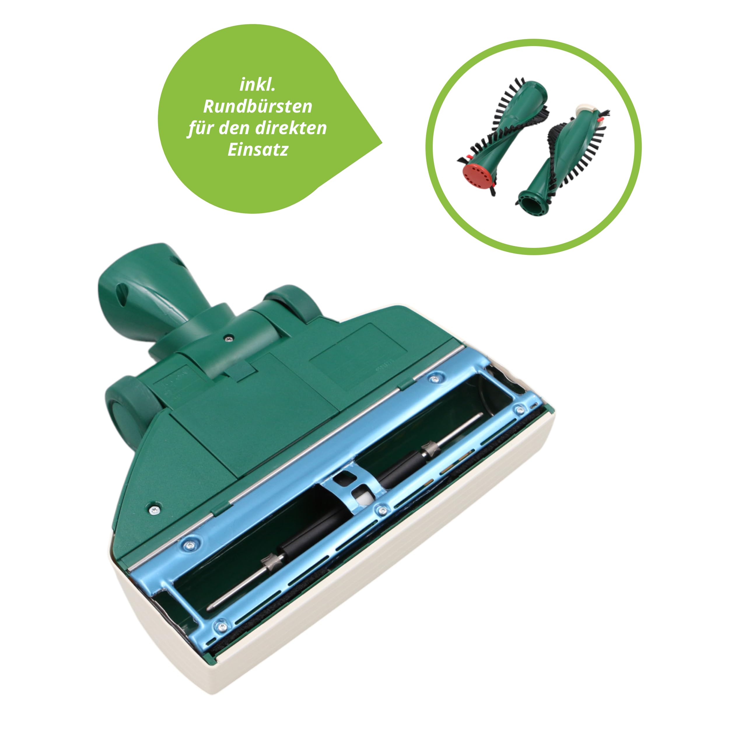 Staubsaugerladen.de Vorwerk Elektrobürste EB 351 – elektrische Teppichbürste für Kobold VK 130, 131, 135, 136, 140, 150, VT260, VT265, VT270 und Tiger Staubsauger 252, 260, 265, 270 (Generalüberholt)